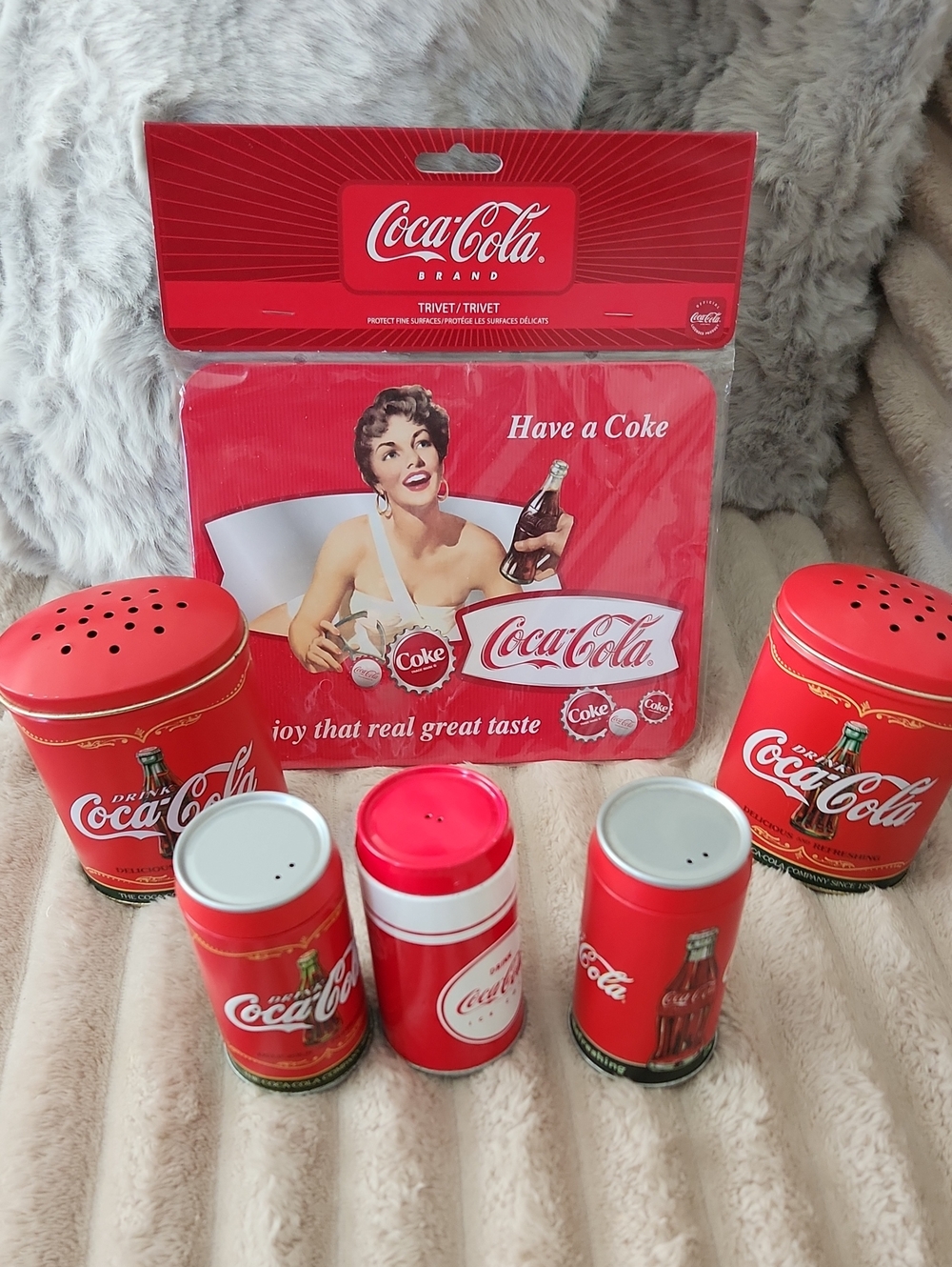 Coca-Cola Collectibles Tin Set